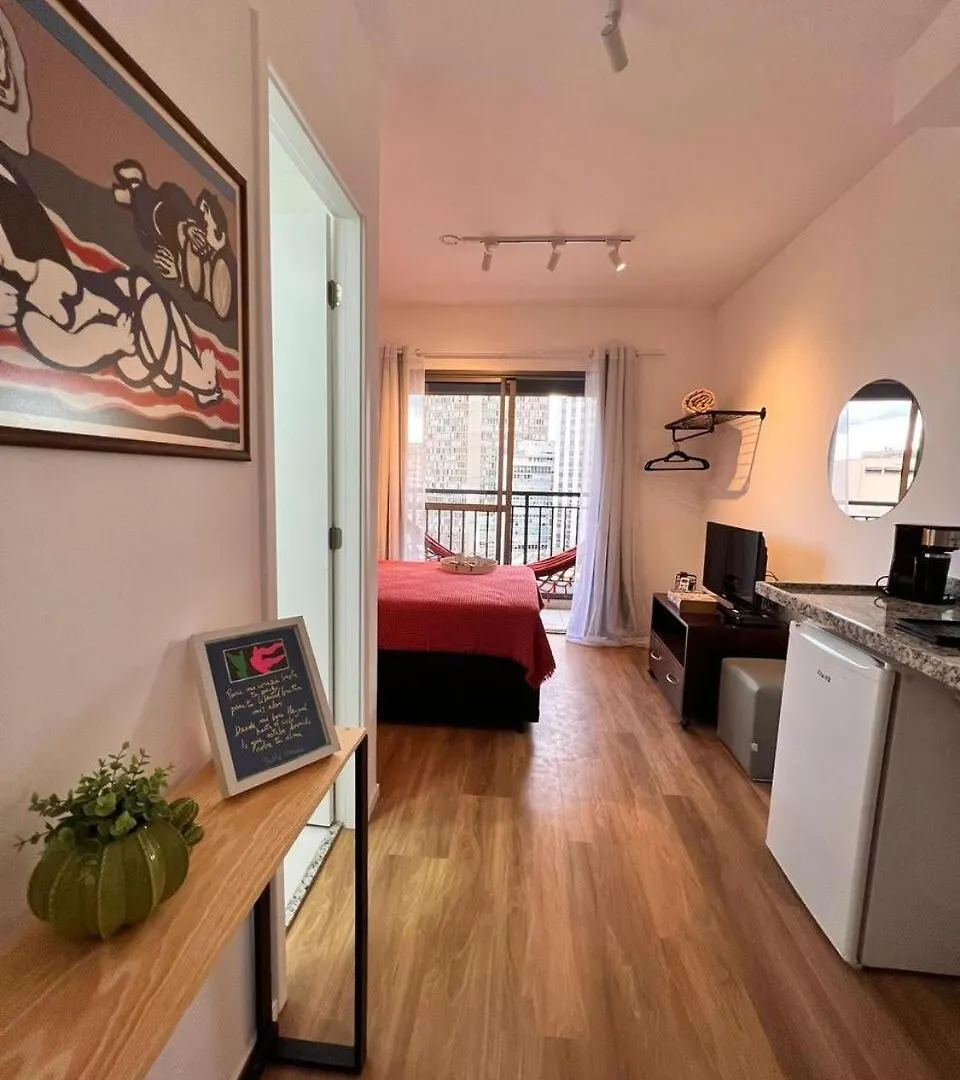 Apartment Studio Confortavel Com Uma Vista Incrivel ! Sao Paulo