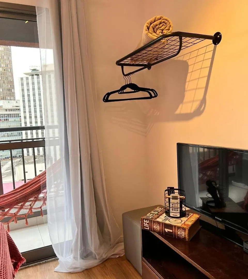 Apartment Studio Confortavel Com Uma Vista Incrivel ! Sao Paulo